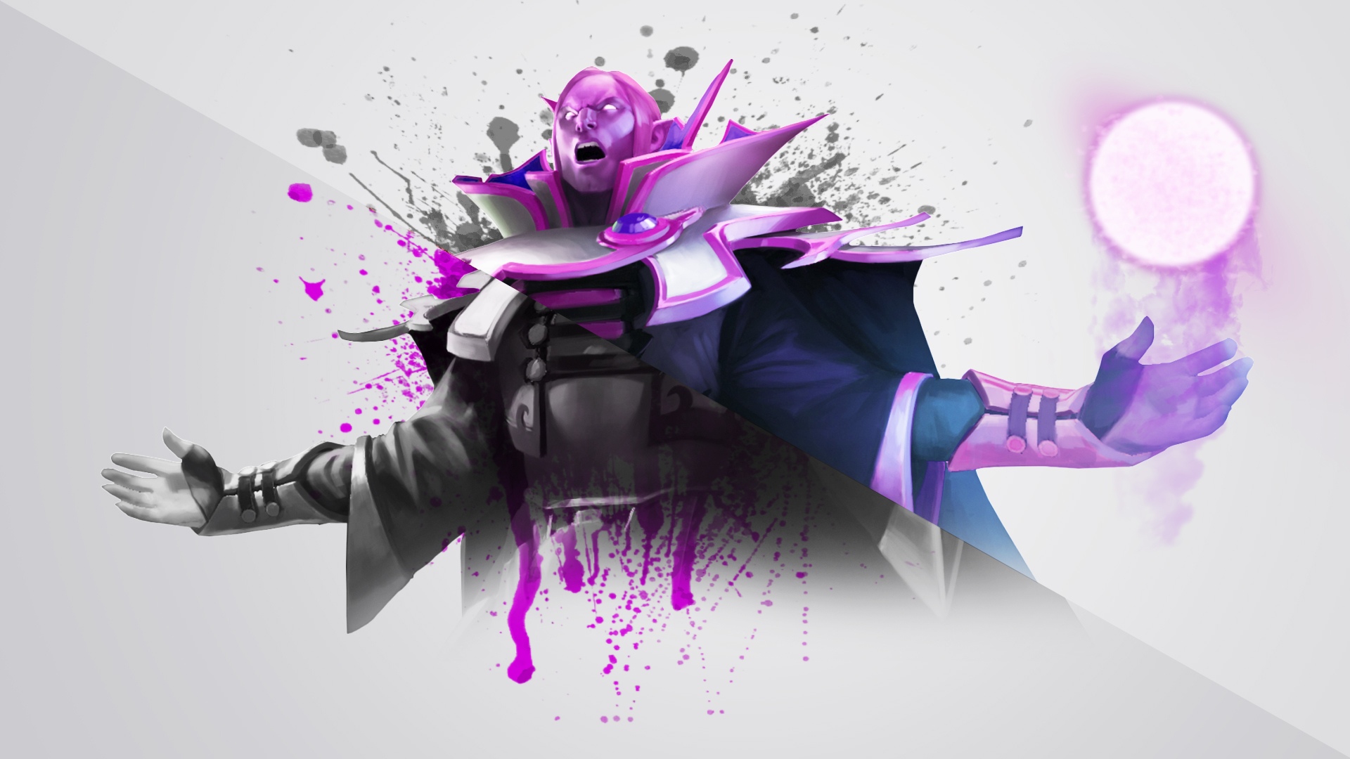 Invoker DotA 2 Digital Wallpapers