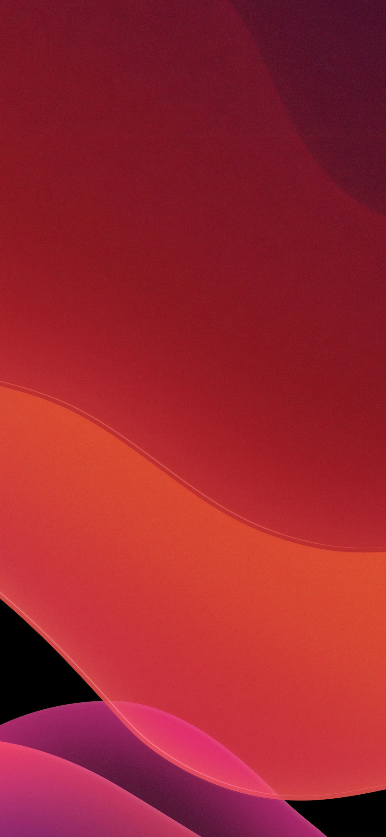 Ios 13 Dark Orange Wallpapers