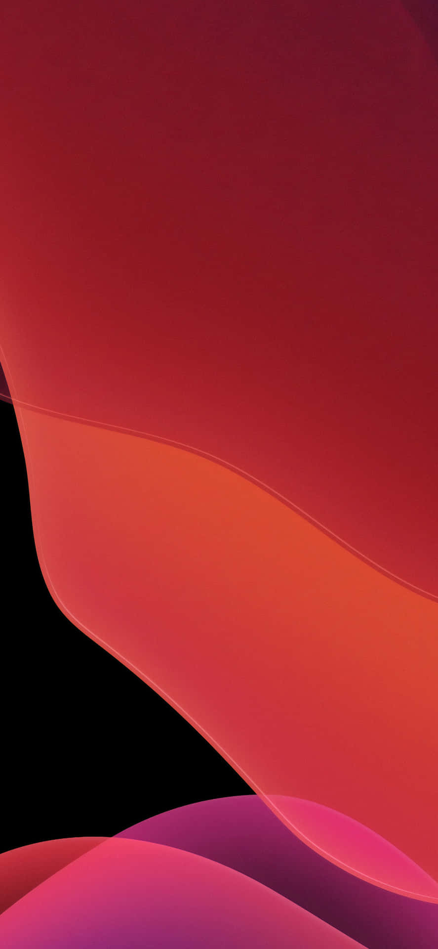 Ios 13 Dark Orange Wallpapers