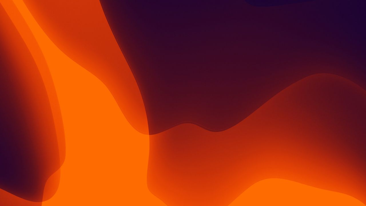 Ios 13 Dark Orange Wallpapers