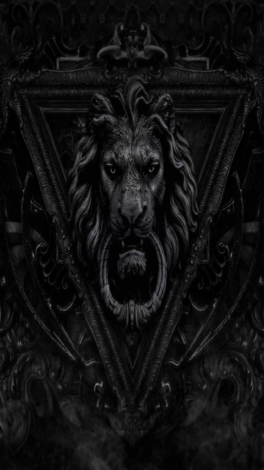 Iphone 7 Black Lion Wallpapers