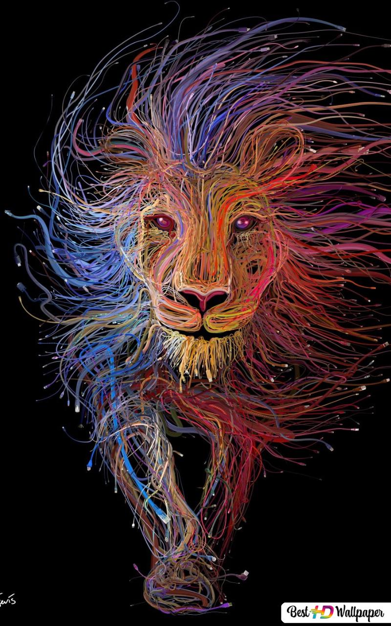 Iphone 7 Black Lion Wallpapers