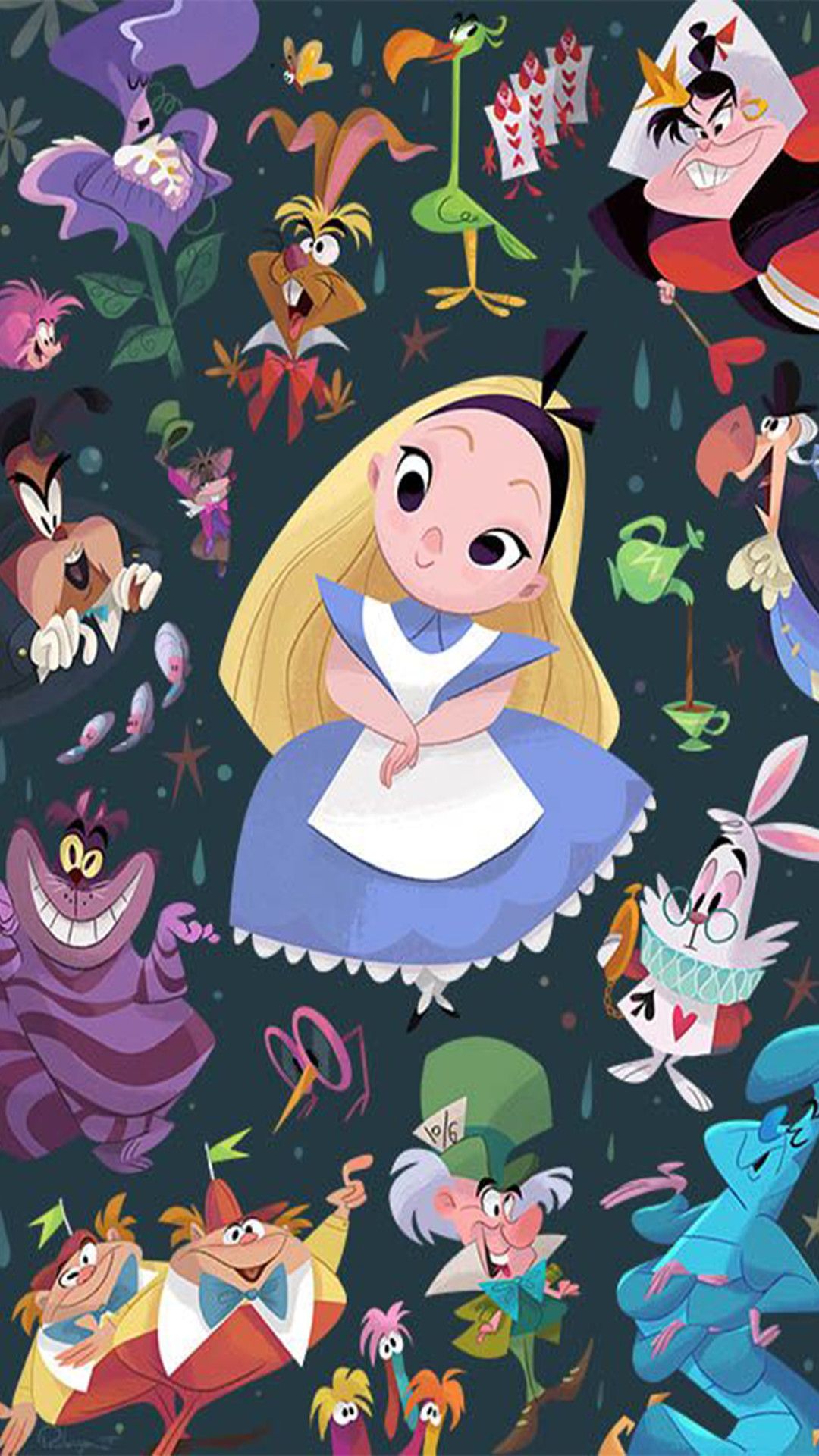 Iphone Alice In Wonderland Wallpapers