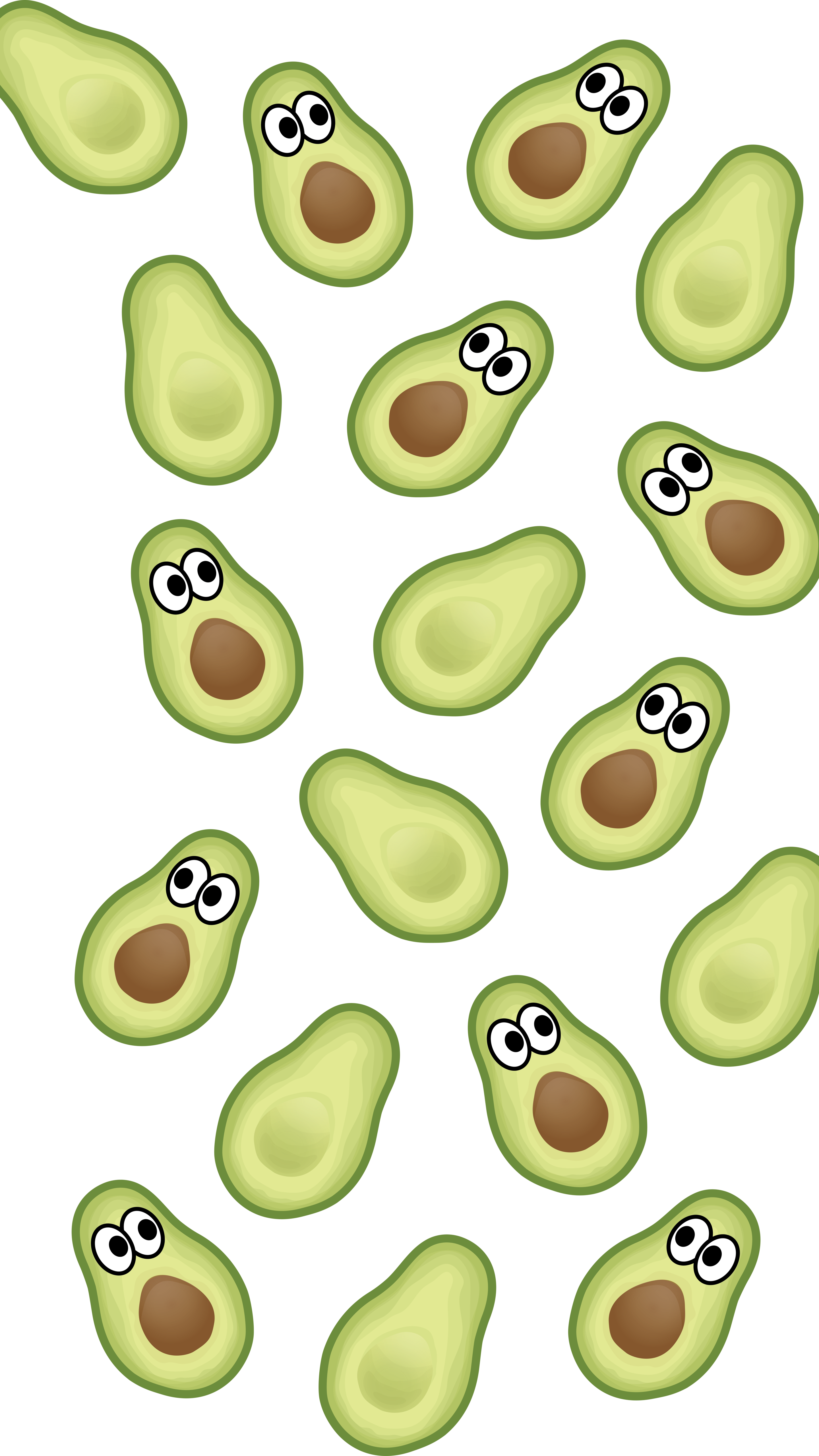 Iphone Avocado Wallpapers