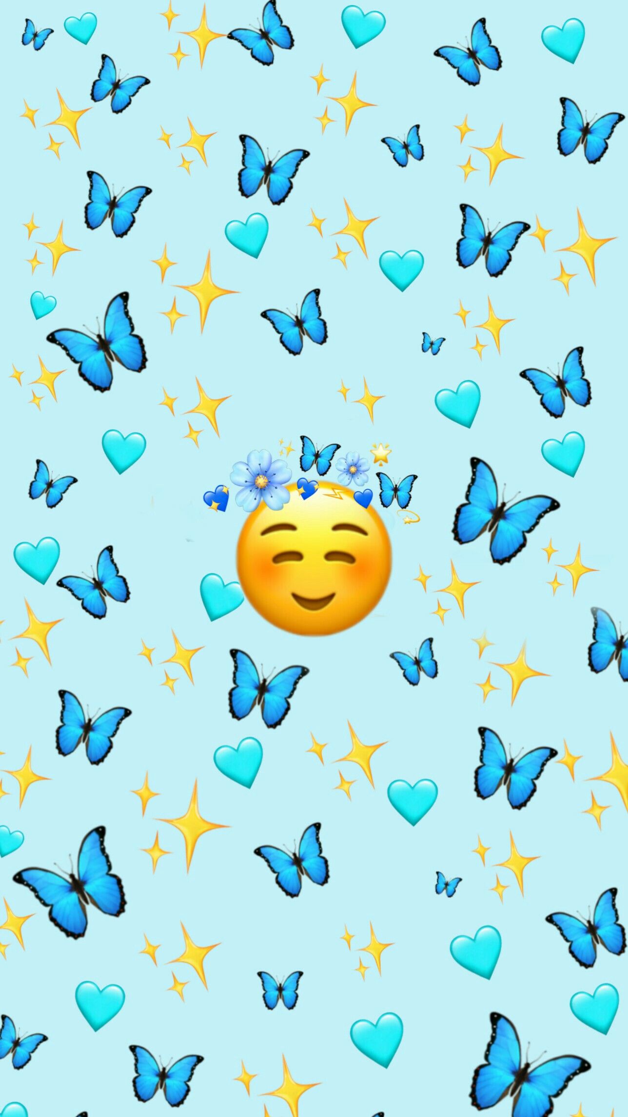 Iphone Butterfly Emoji Wallpapers