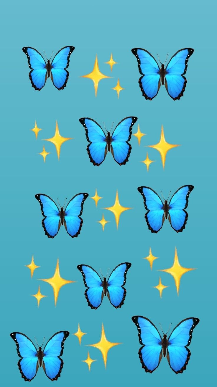 Iphone Butterfly Emoji Wallpapers