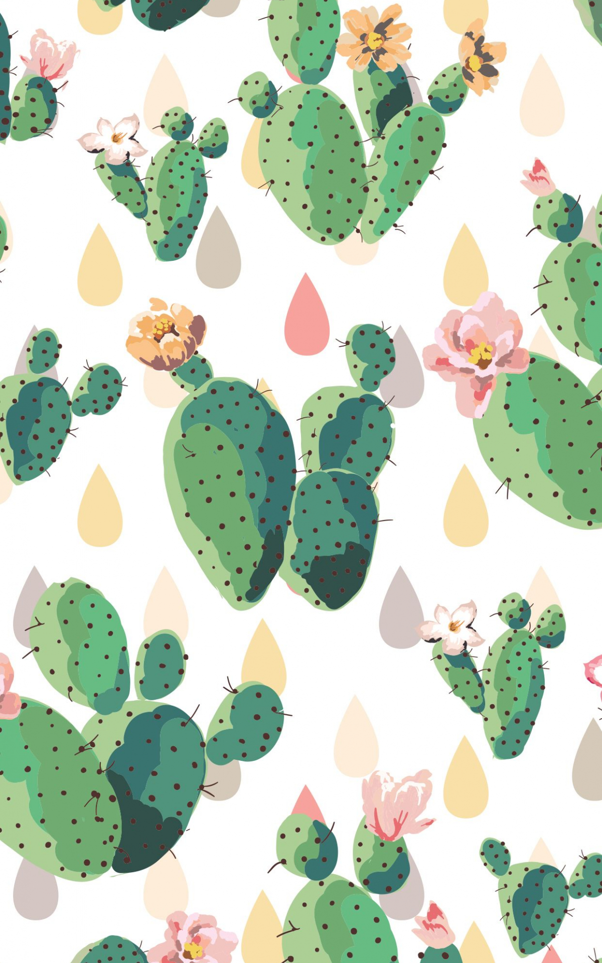 Iphone Pastel Cactus Wallpapers