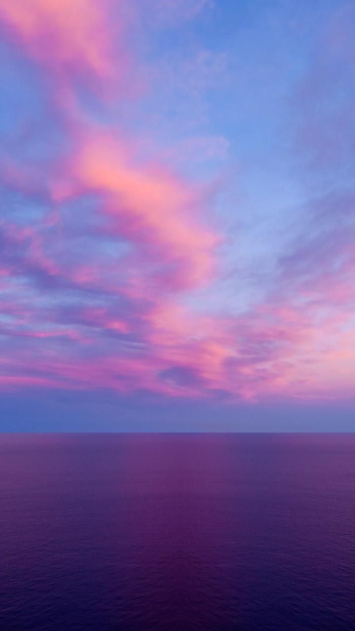 Iphone Purple Sunset Wallpapers