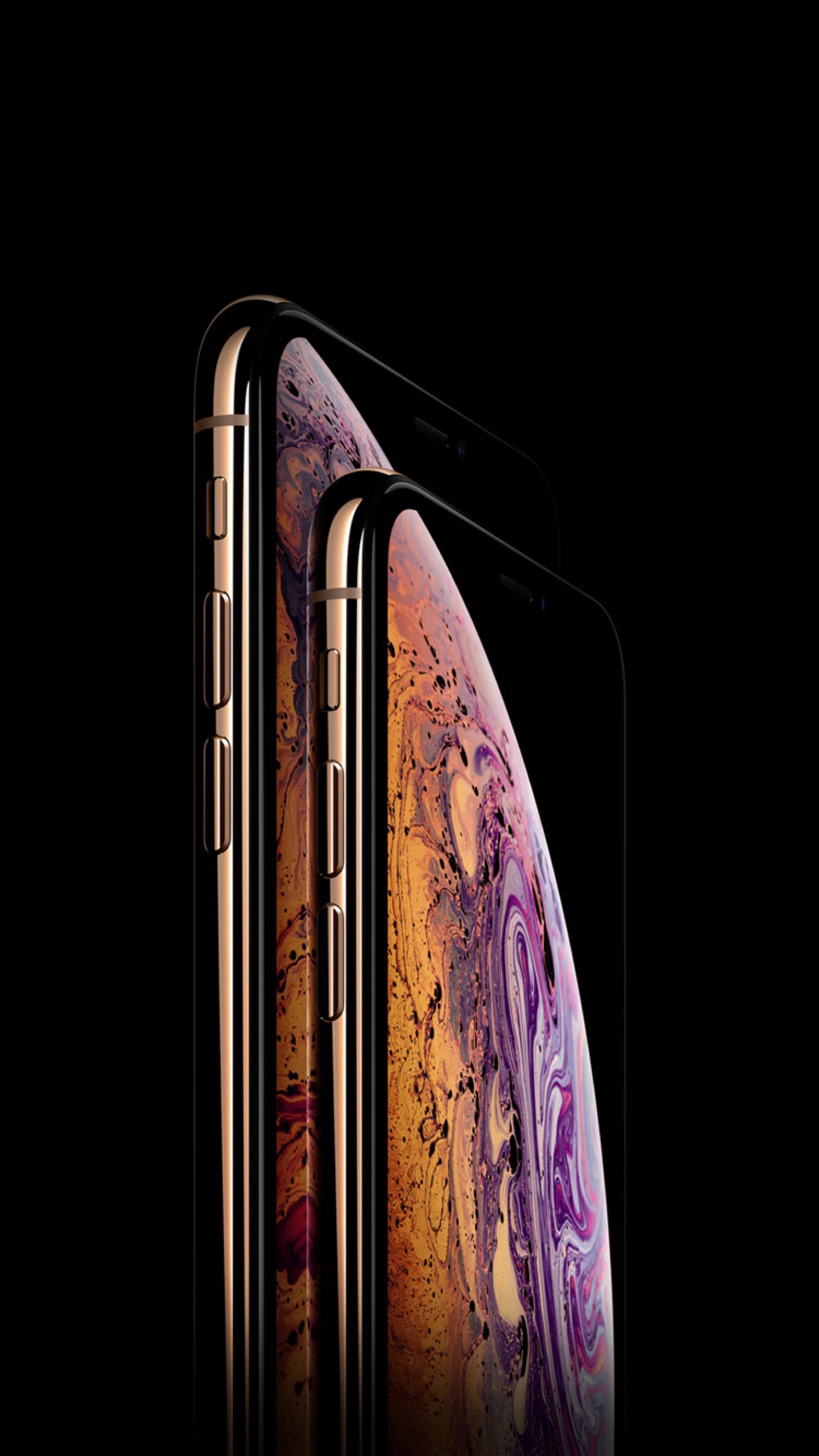 Iphone Xs Gold Wallpapers