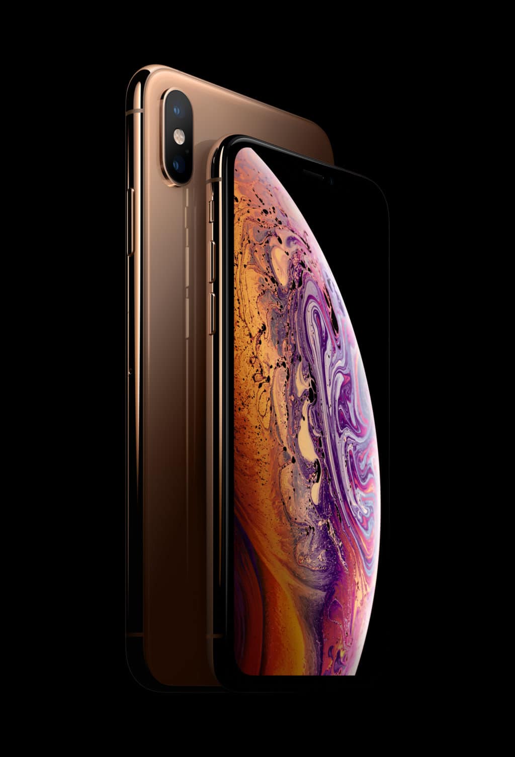 Iphone Xs Gold Wallpapers