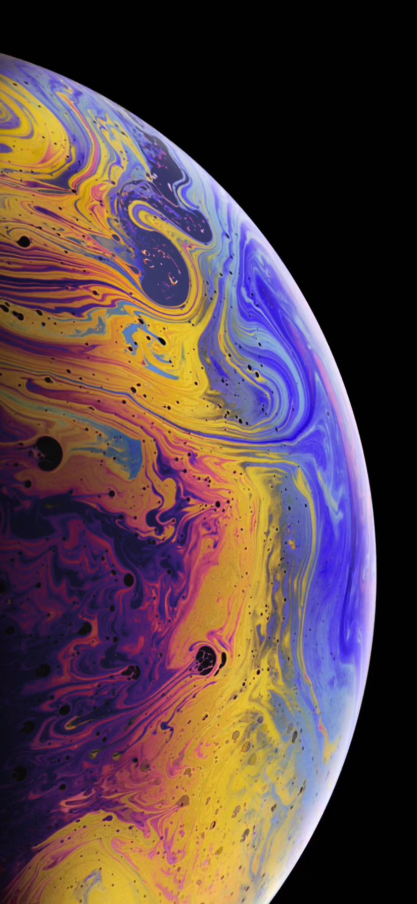 Iphone Xs Sphere Bubble Artwork Wallpapers