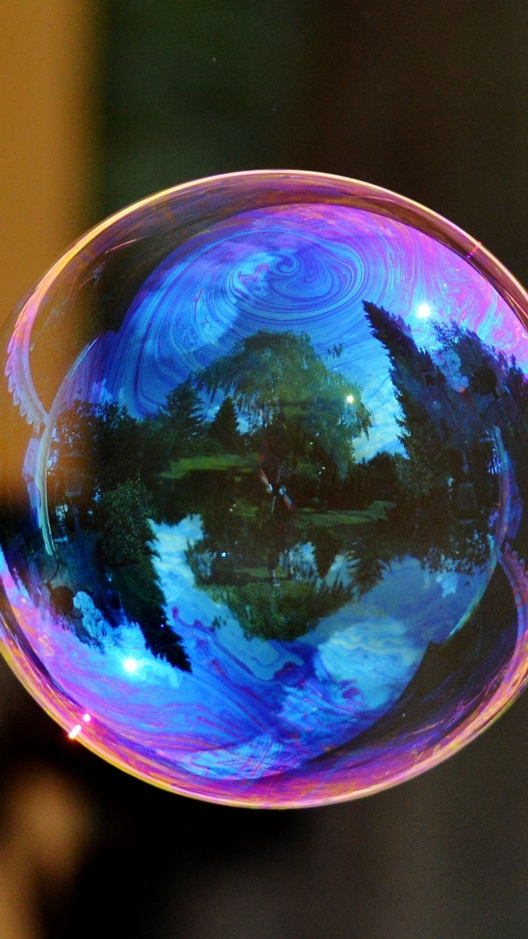 Iphone Xs Sphere Bubble Artwork Wallpapers