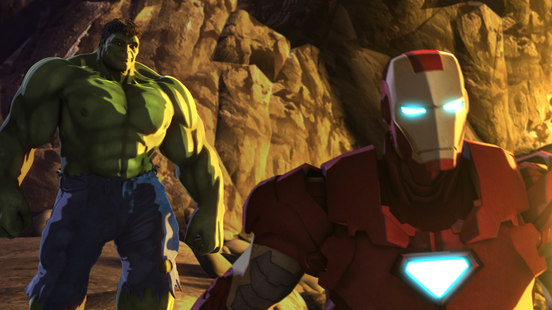 Iron Man & Hulk: Heroes United Wallpapers