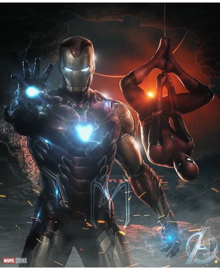 Iron Man And Spiderman Artwork Wallpapers