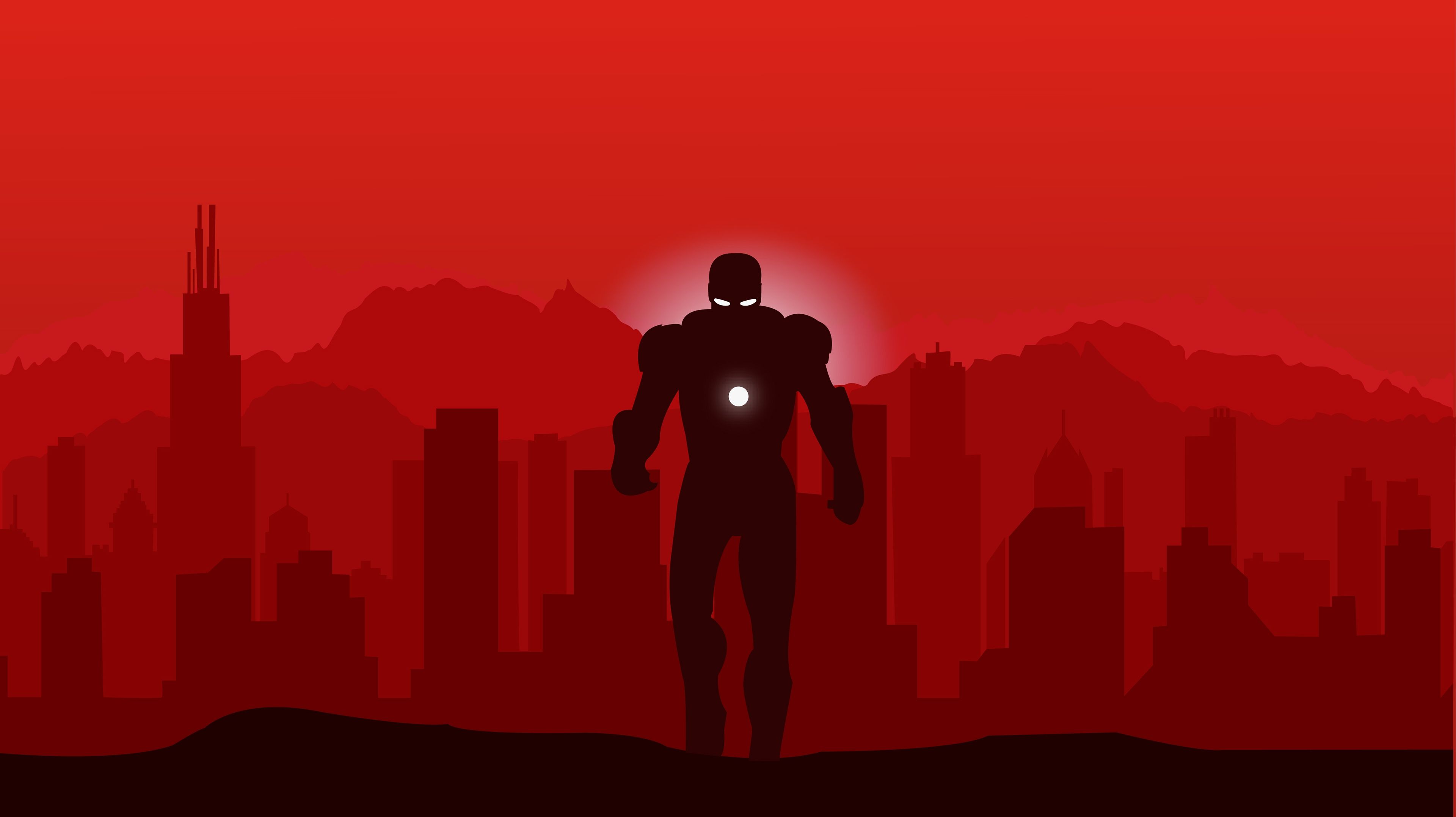 Iron Man And Spiderman Last Scene Art Wallpapers