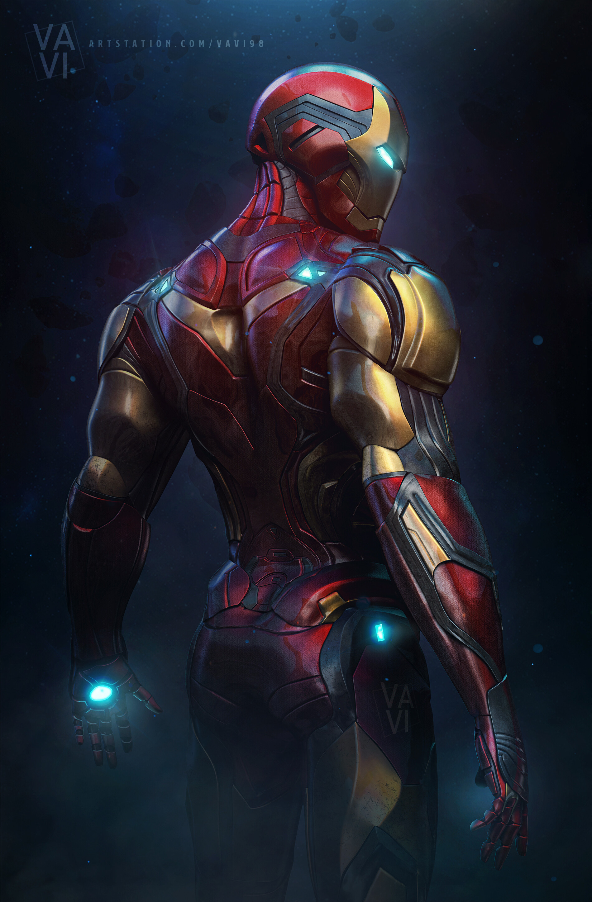 Iron Man And Spiderman Last Scene Art Wallpapers