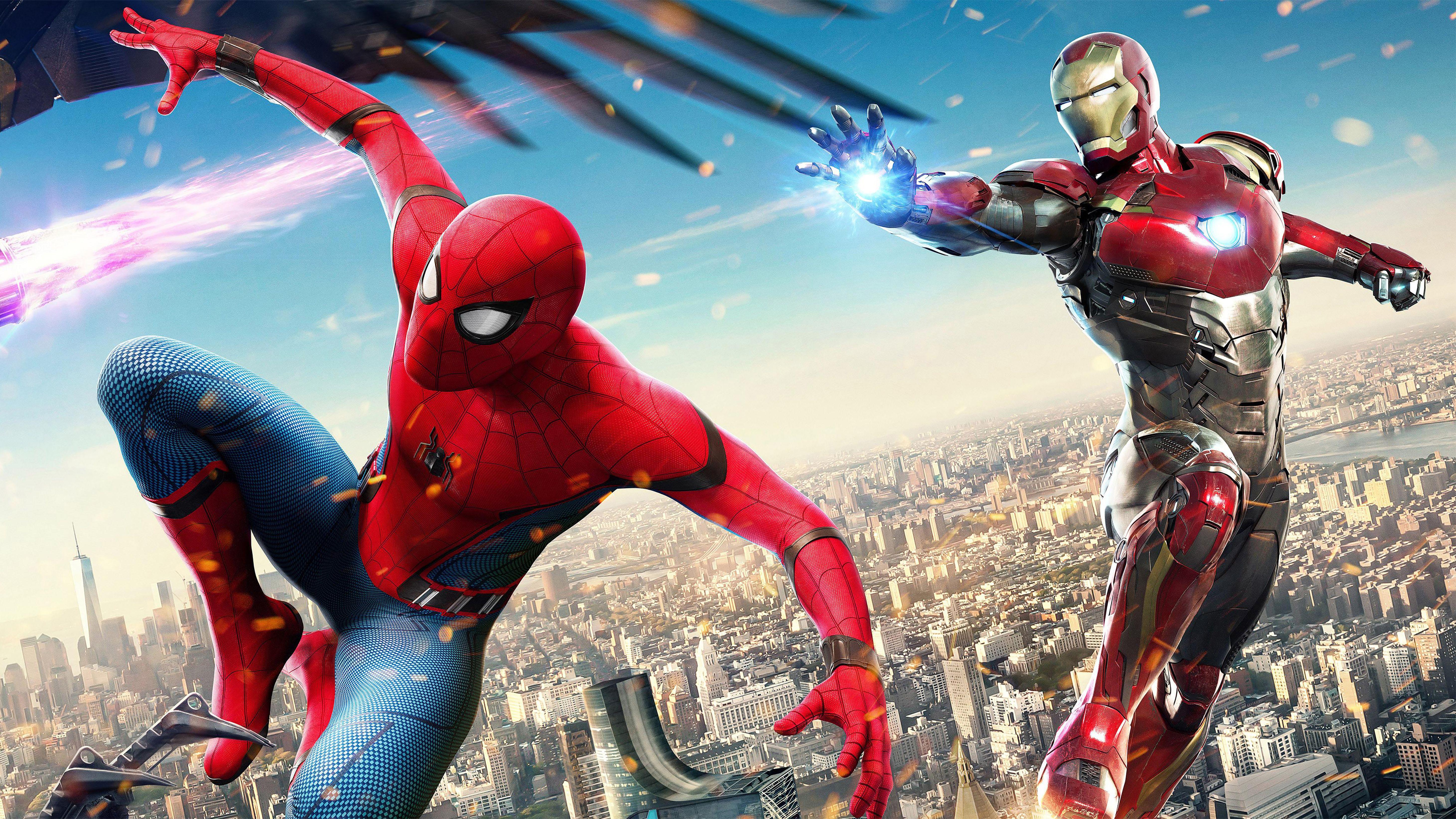 Iron Man And Spiderman Wallpapers