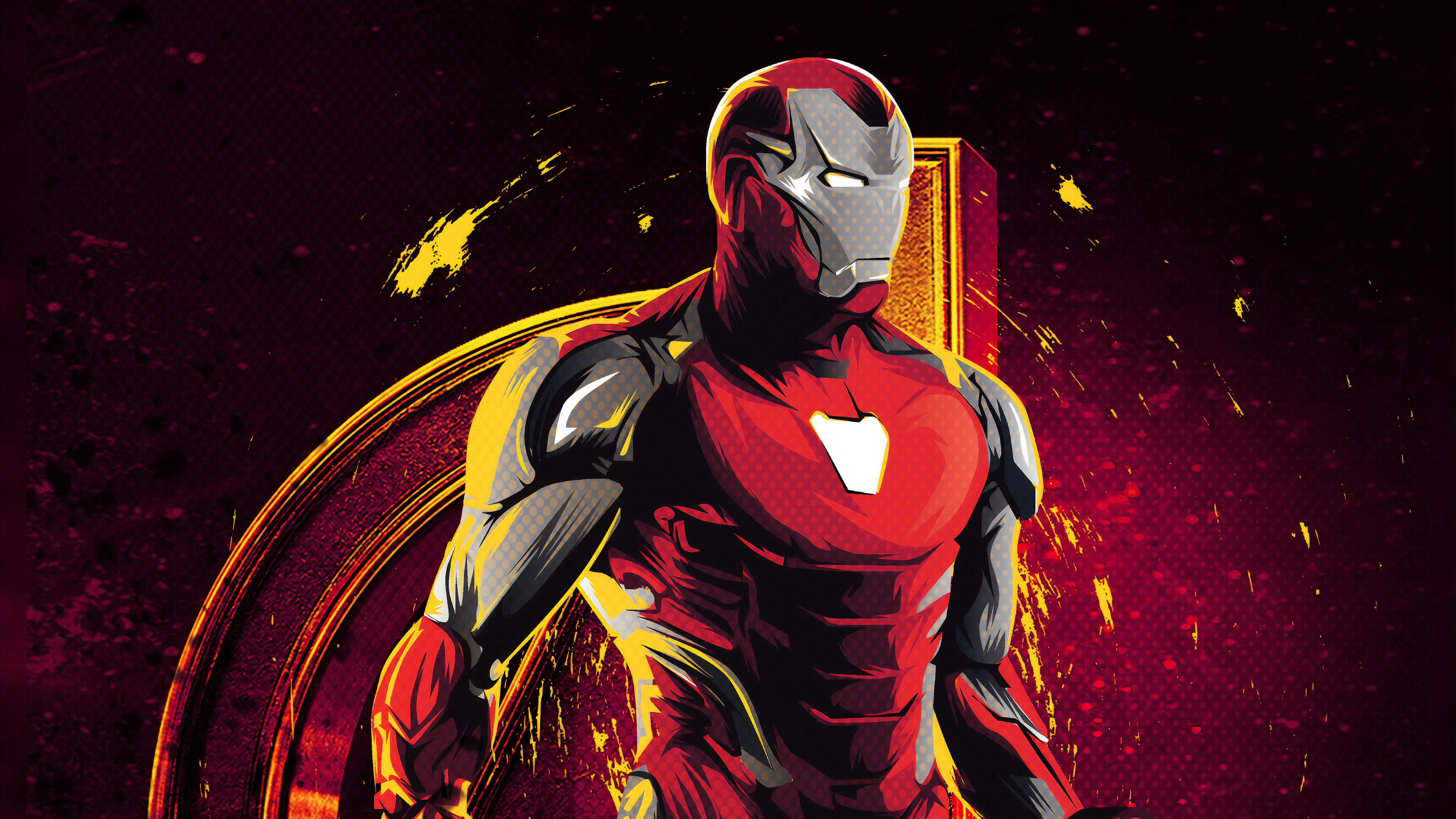 Iron Man Avenger Illustration Wallpapers