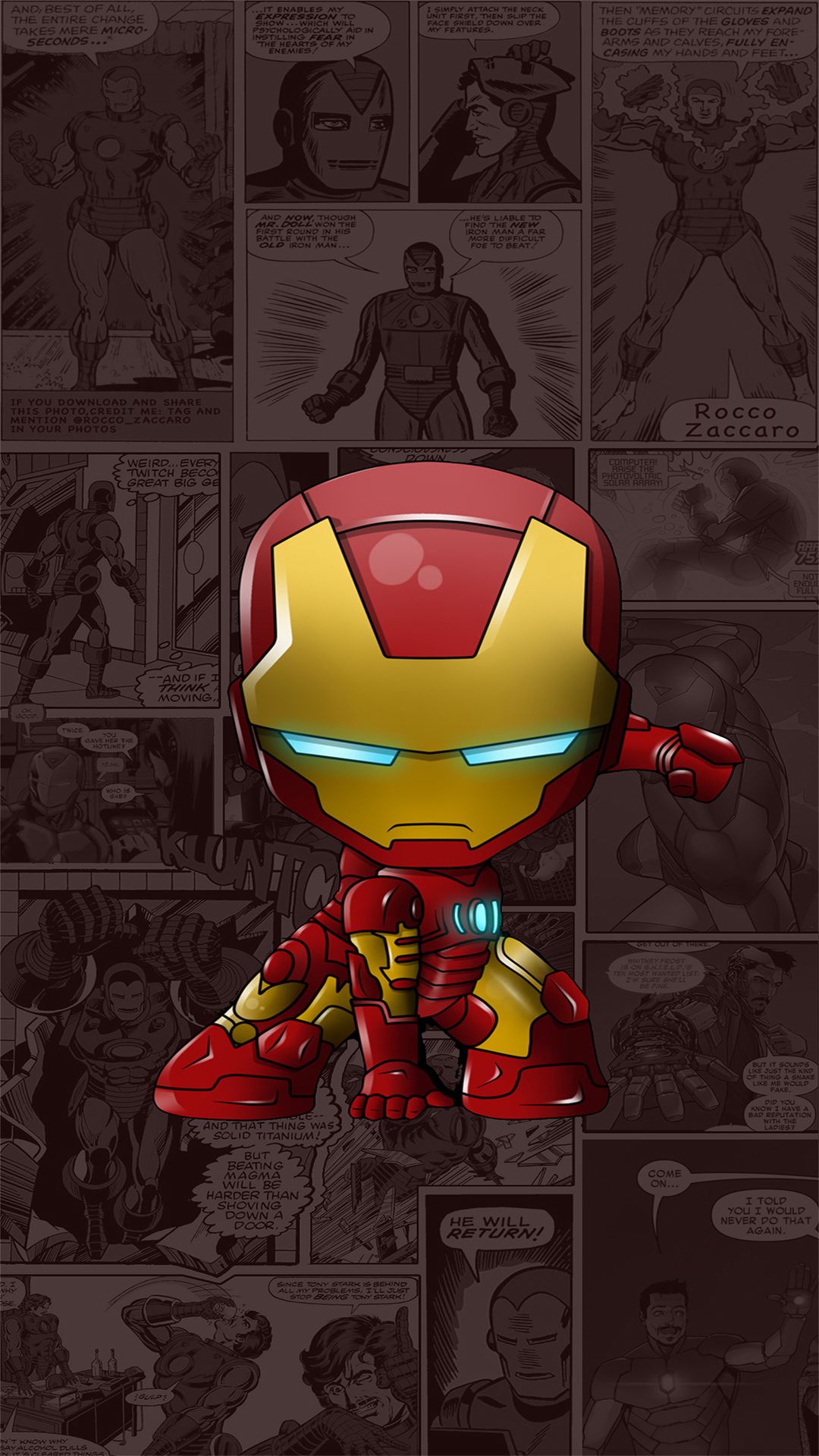 Iron Man Avenger Illustration Wallpapers