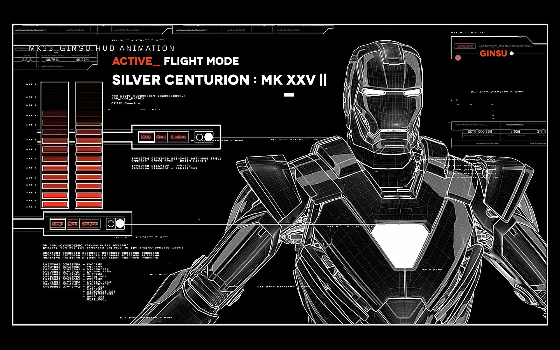 Iron Man Blueprints Wallpapers