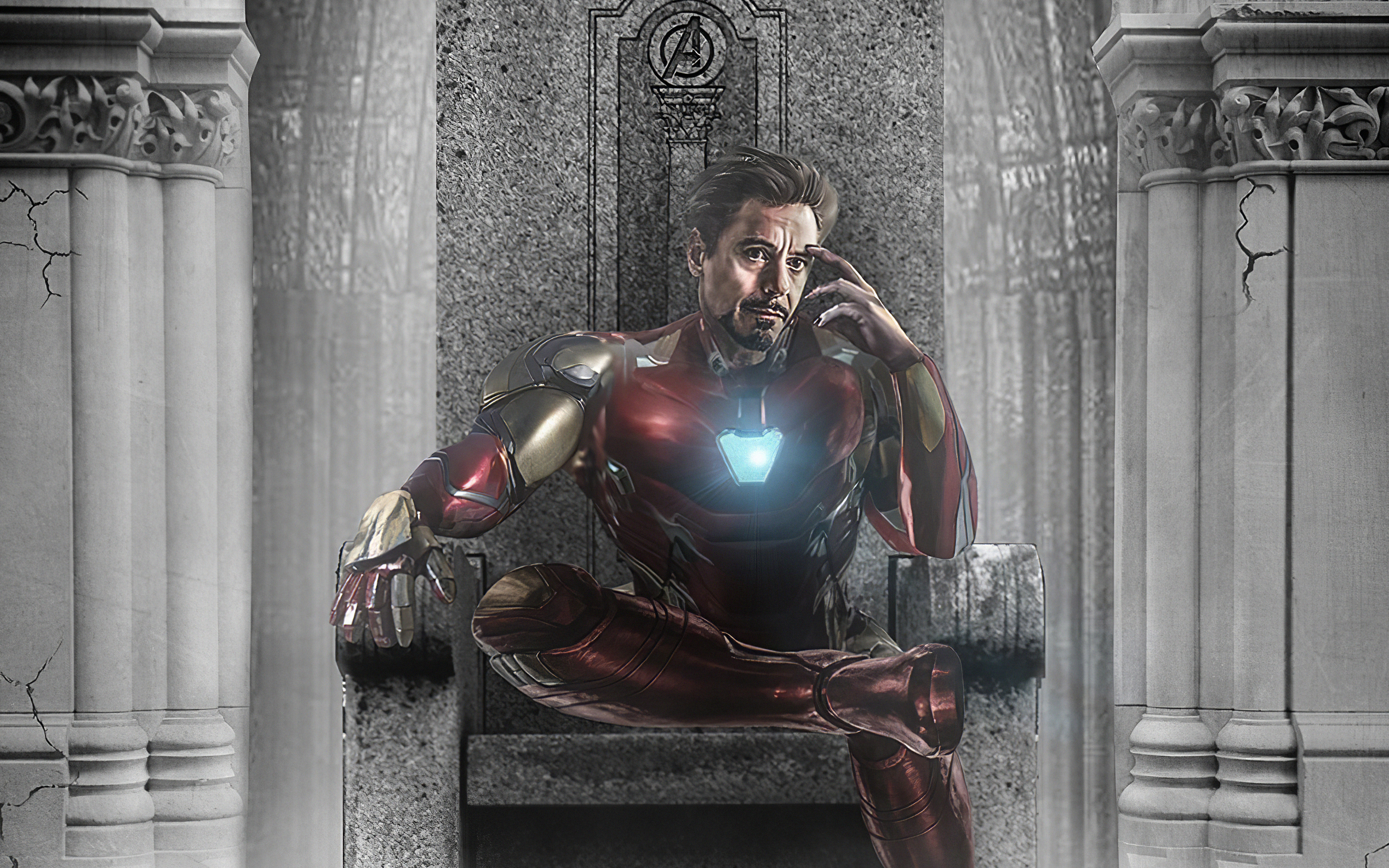 Iron Man Cave 4K Wallpapers