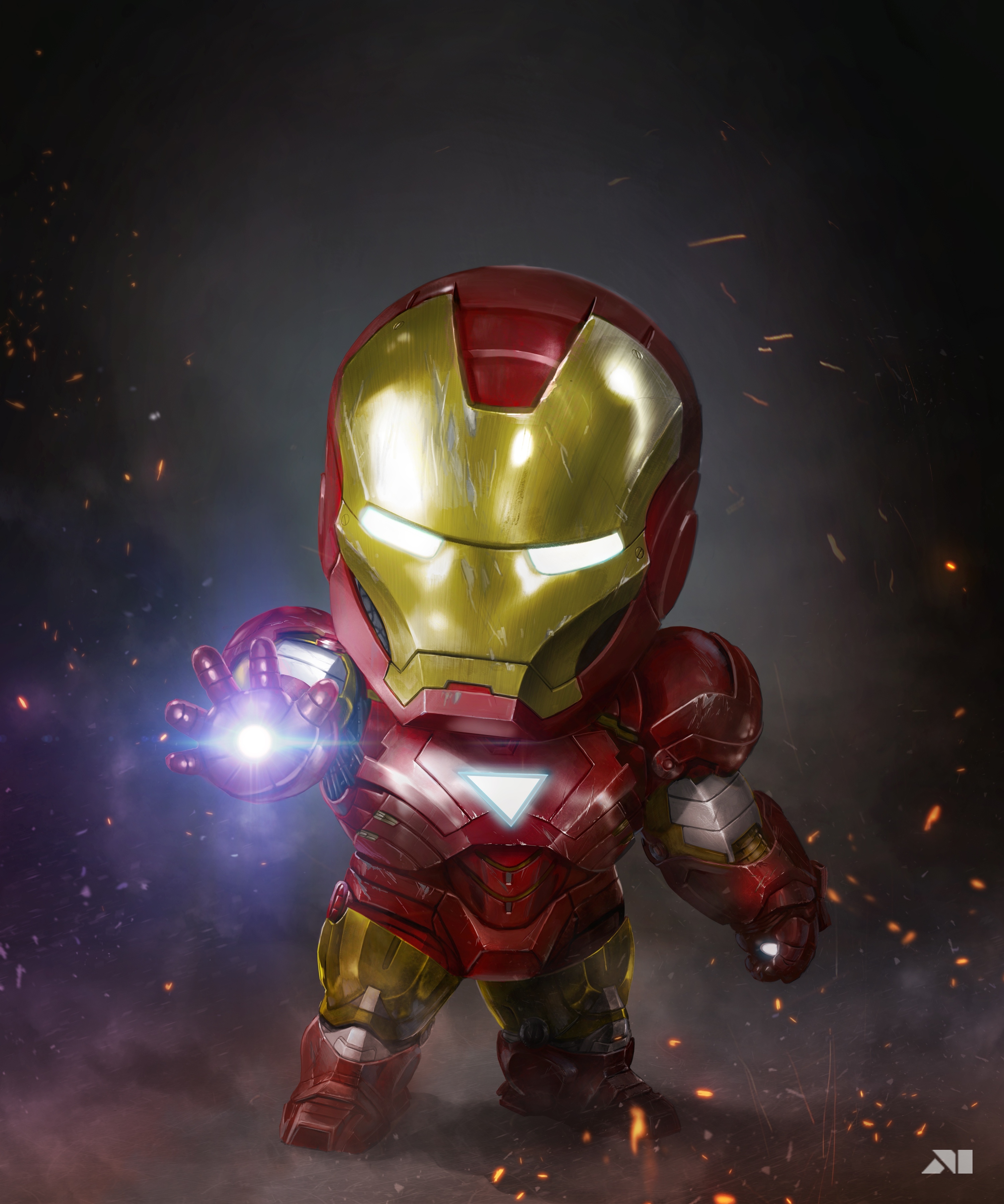 Iron Man Chibi Wallpapers