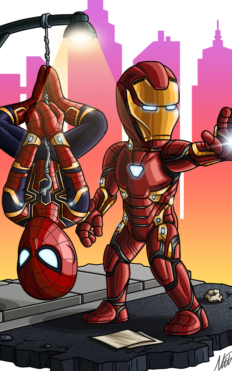 Iron Man Chibi Wallpapers