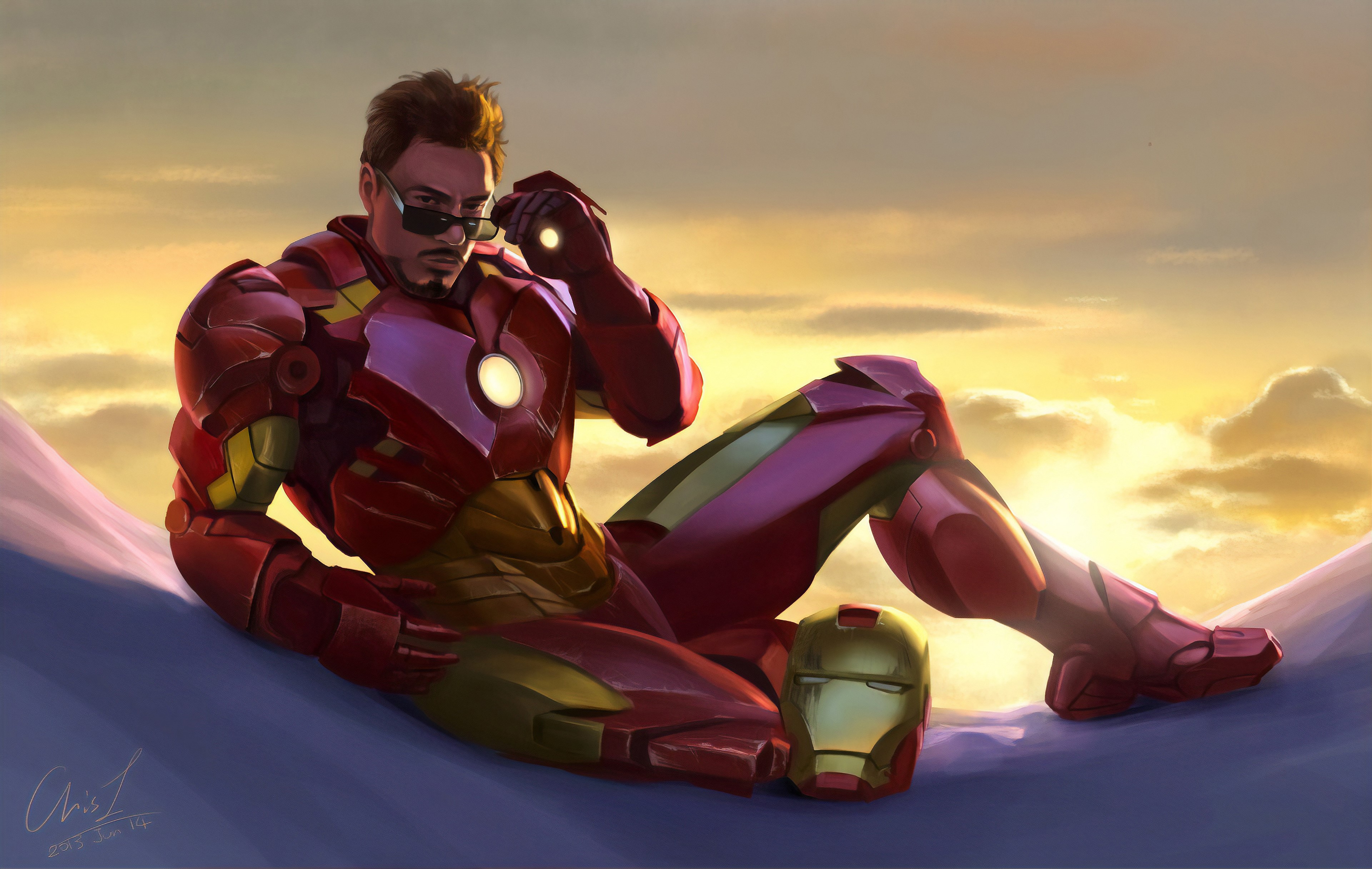 Iron Man Digital Fan Art Wallpapers