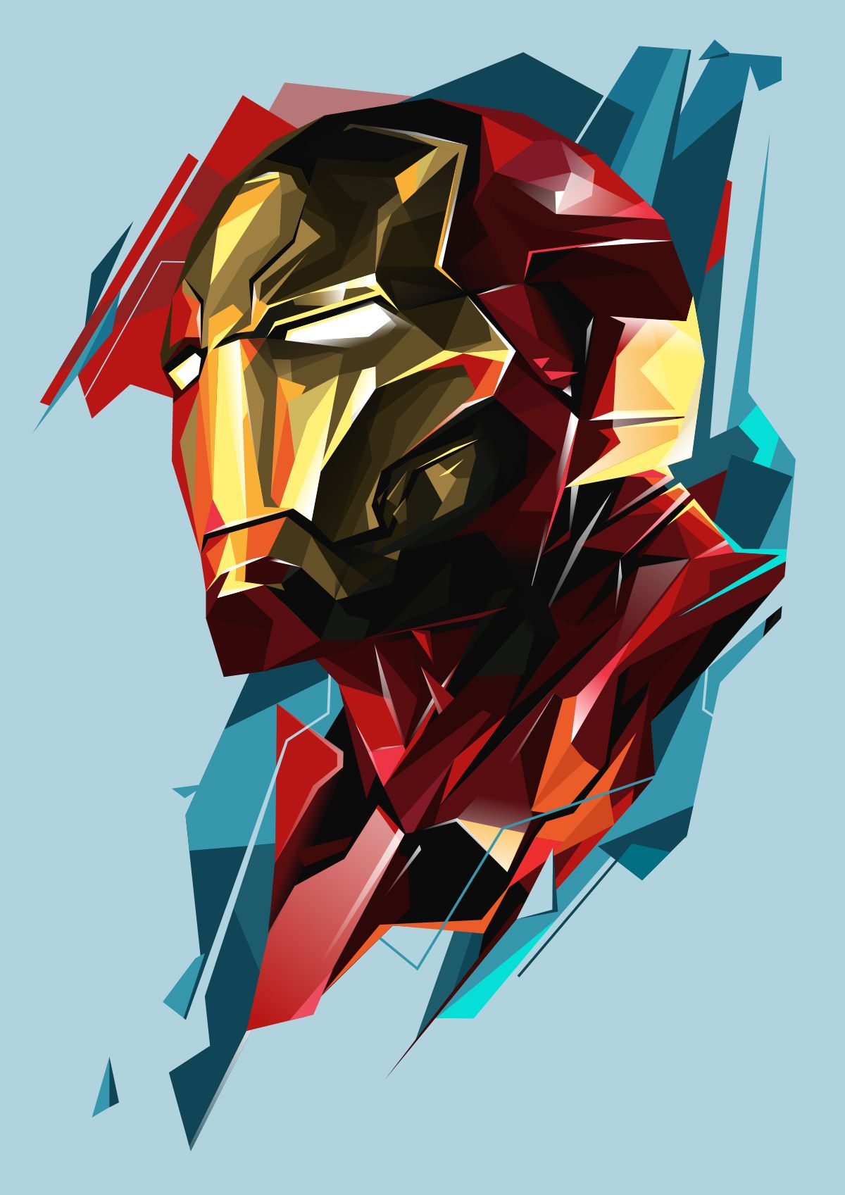 Iron Man Digital Fan Art Wallpapers