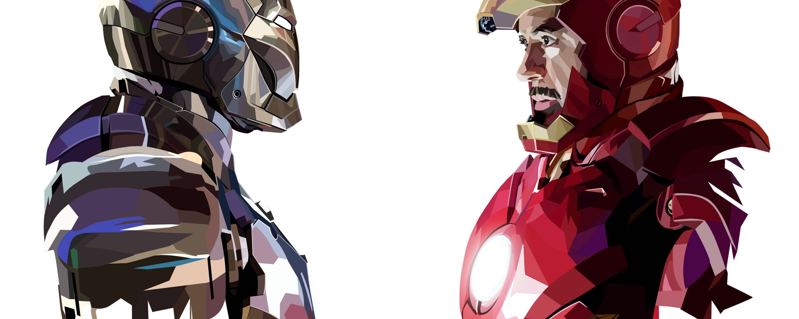 Iron Man Dual Monitor Wallpapers