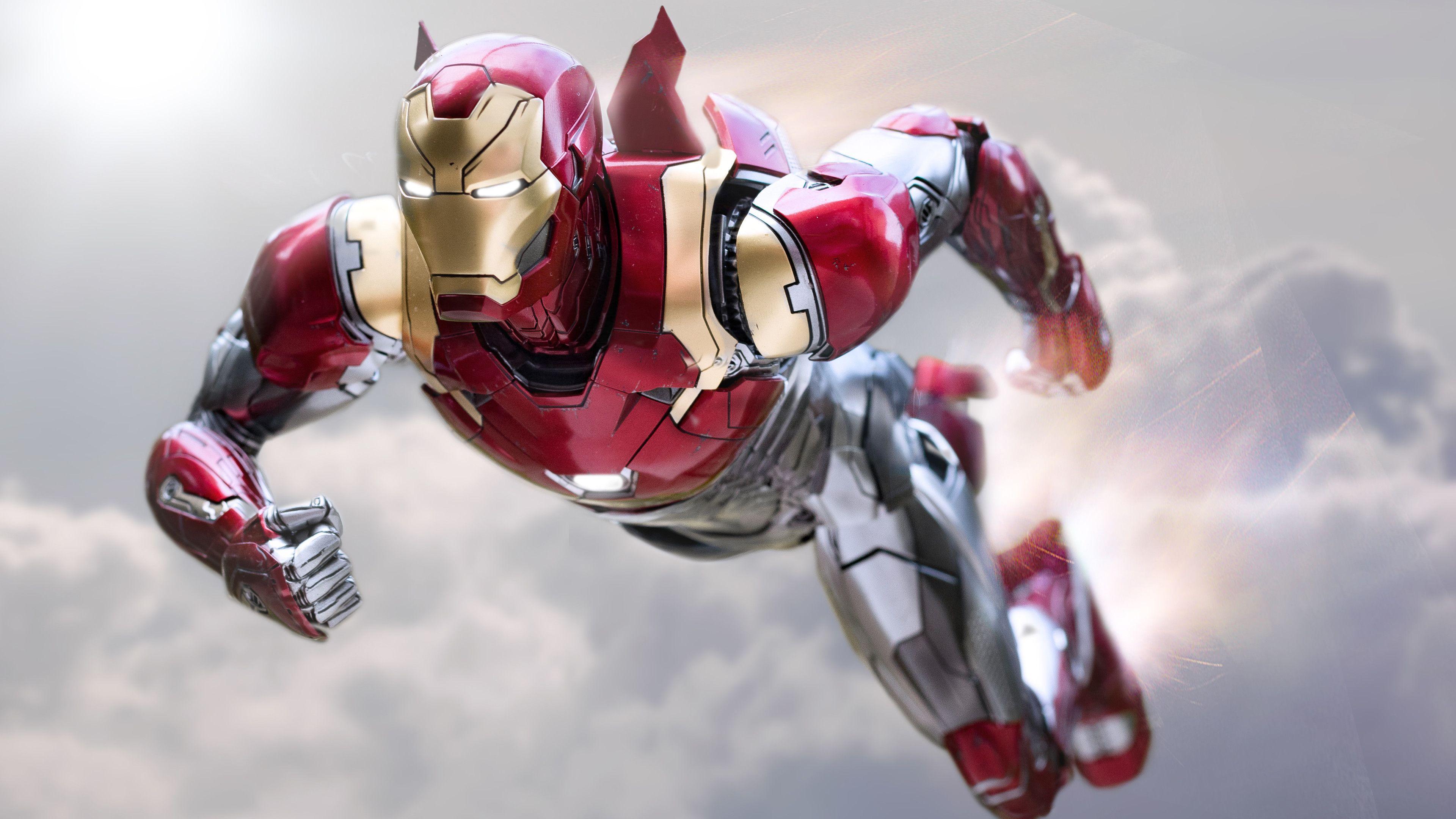 Iron Man Flying Wallpapers