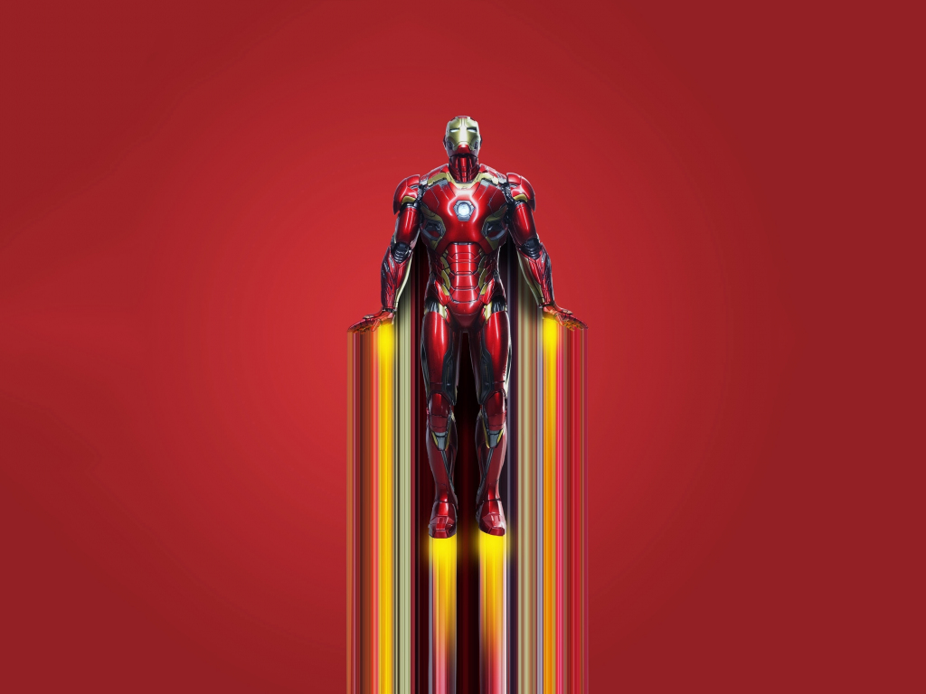 Iron Man Flying Wallpapers