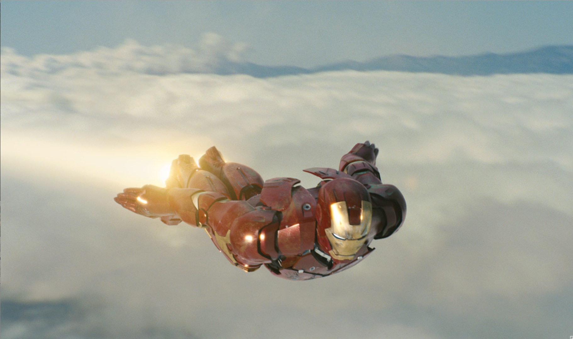 Iron Man Flying Wallpapers