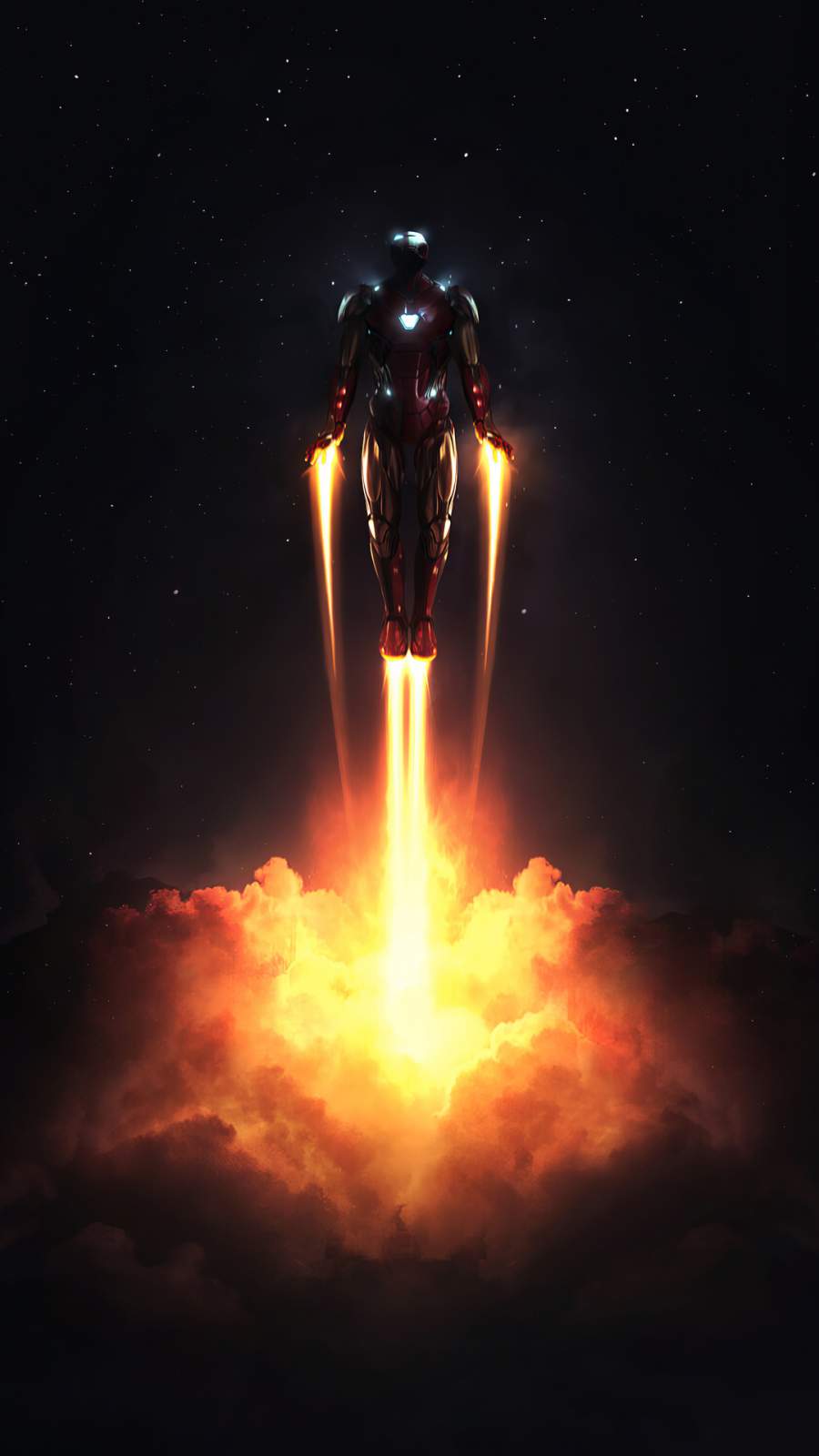 Iron Man Flying Wallpapers