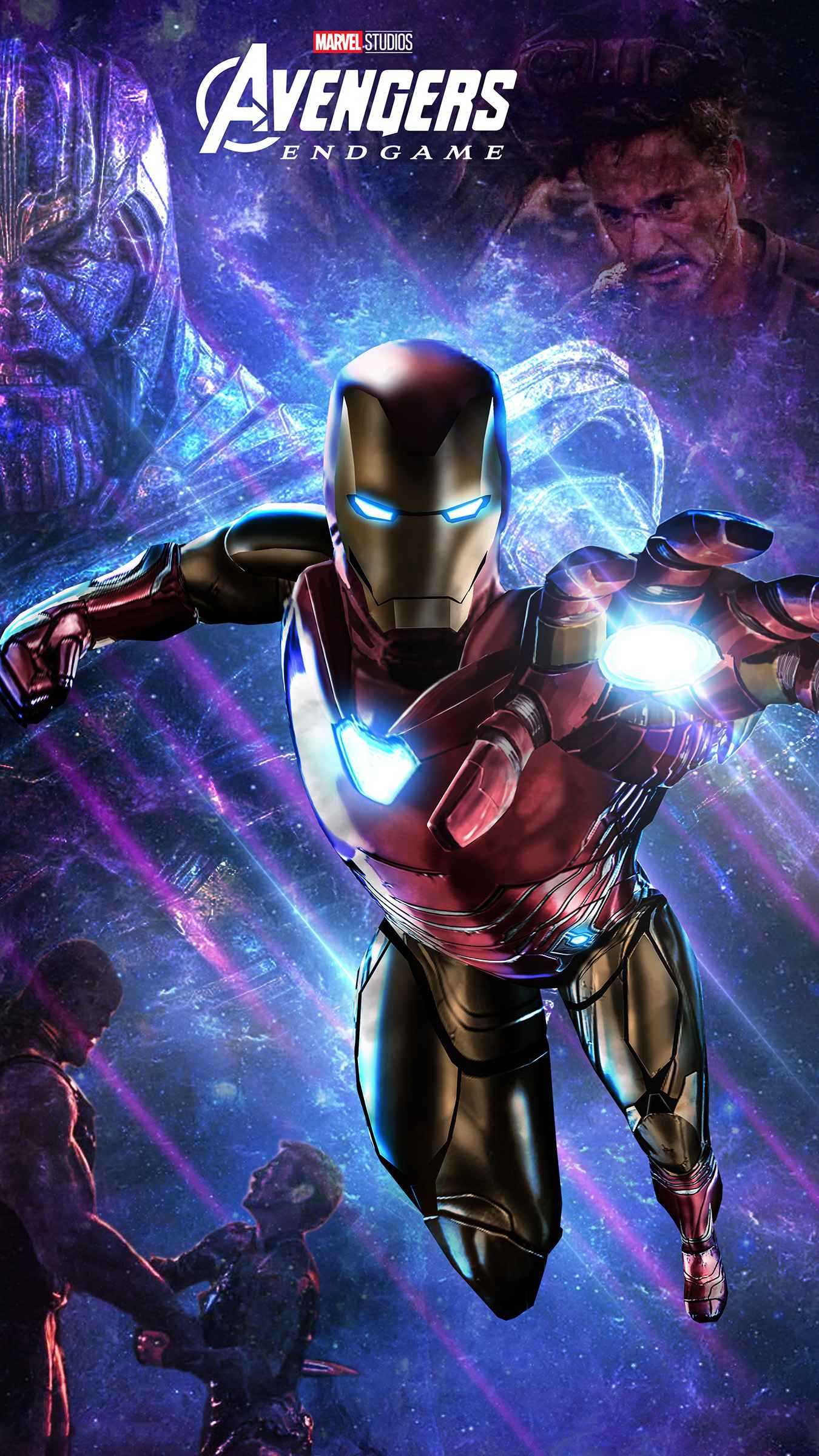 Iron Man Helmet From Avengers Endgame Wallpapers