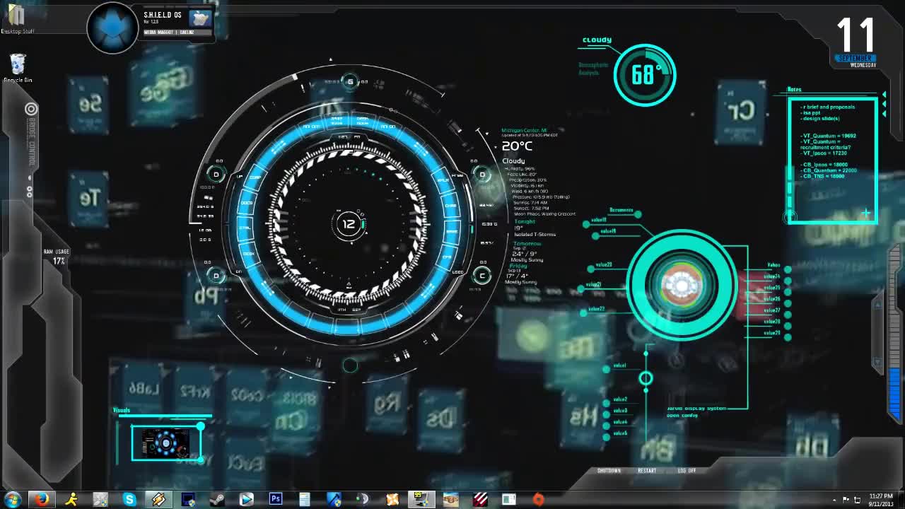 Iron Man Hud Wallpapers