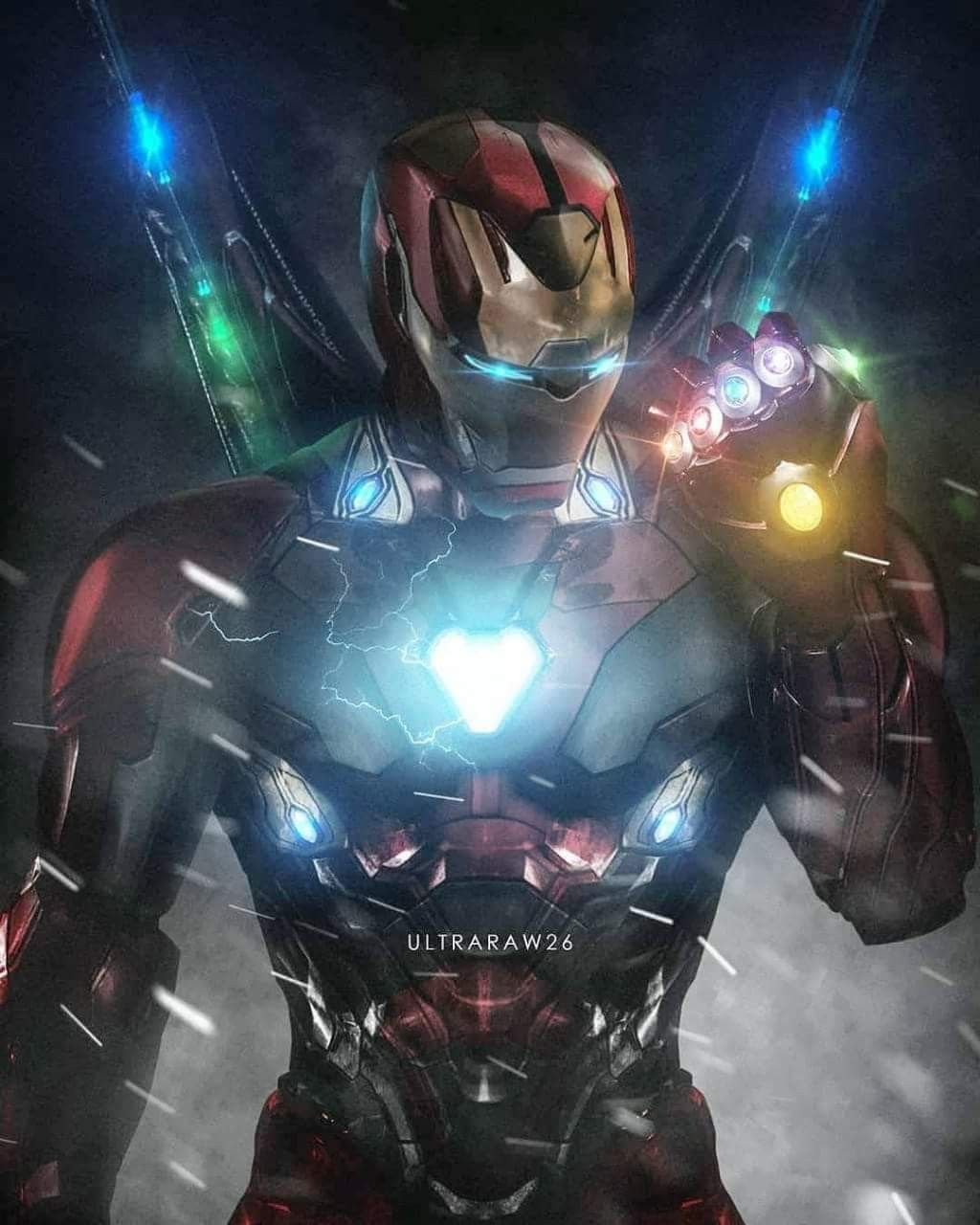 Iron Man Infinity Stones Suit Wallpapers