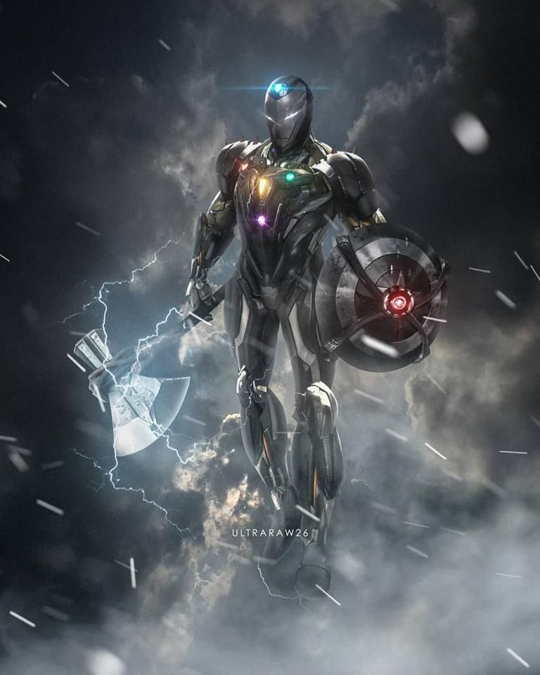 Iron Man Infinity Stones Suit Wallpapers