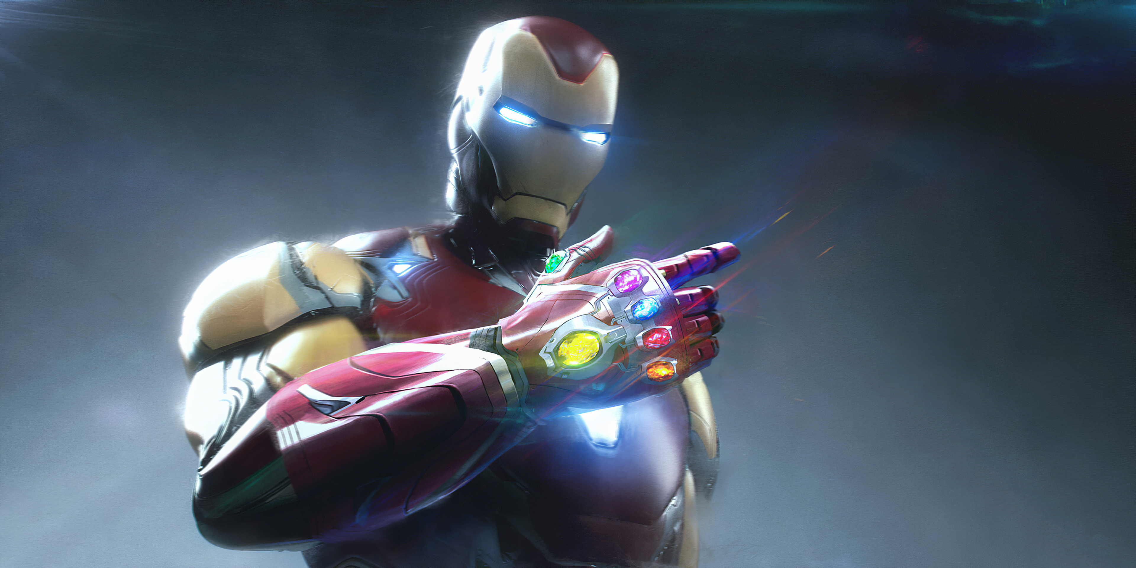 Iron Man Infinity Stones Suit Wallpapers