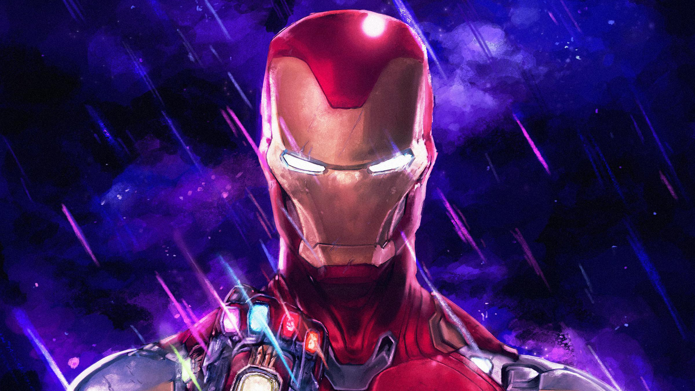 Iron Man Infinity Stones Suit Wallpapers