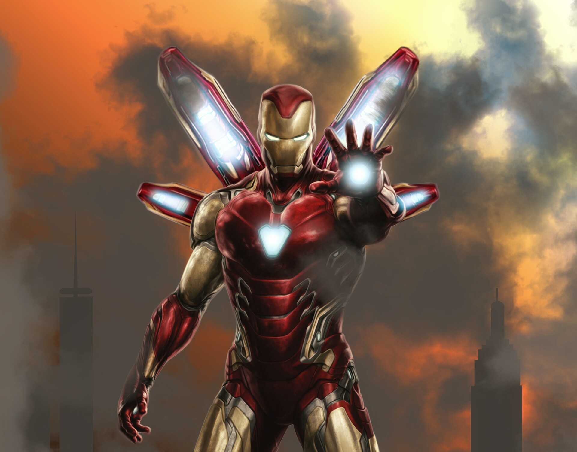 Iron Man Mark 85 Wallpapers