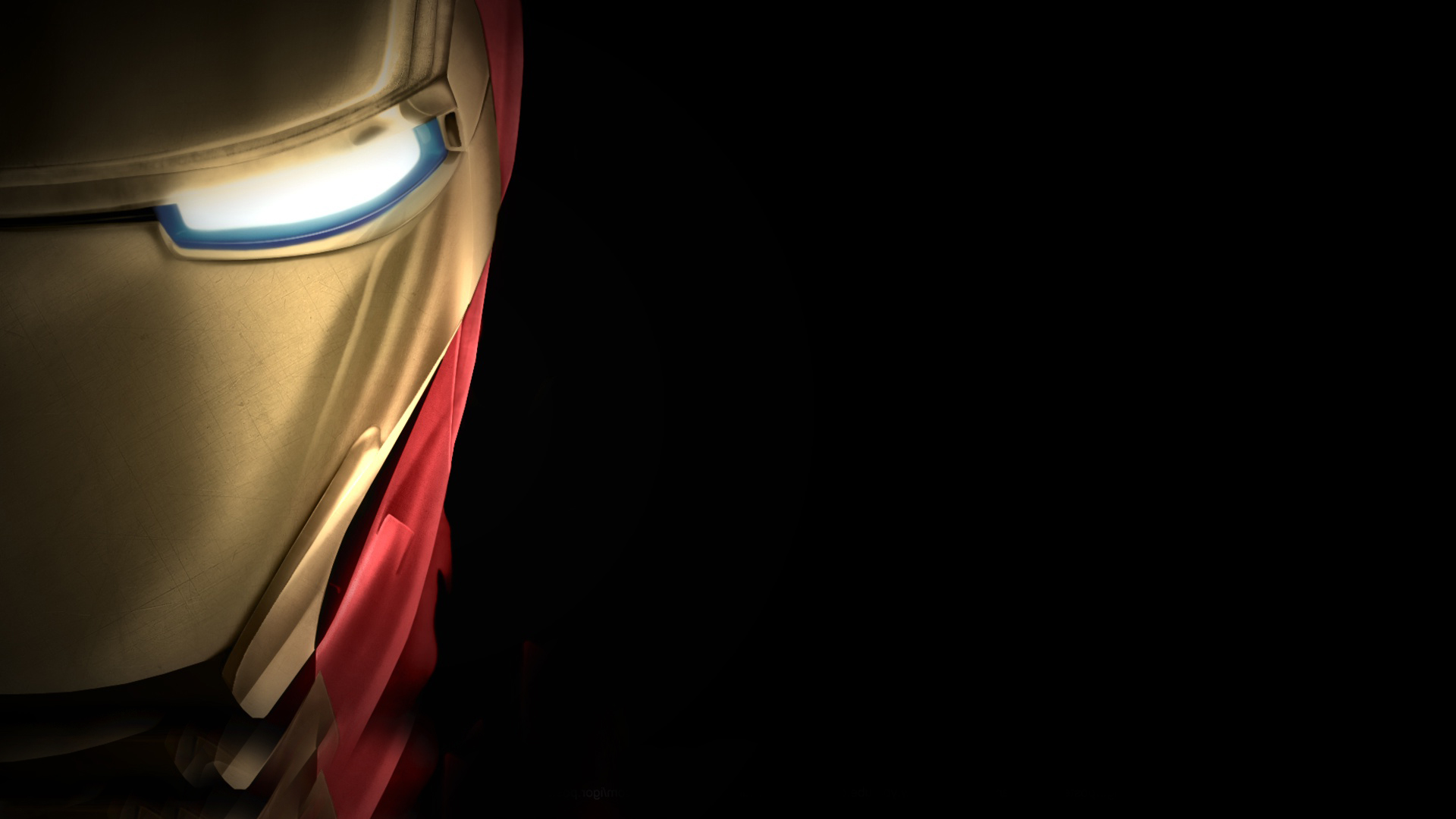 Iron Man Mask Minimal Wallpapers