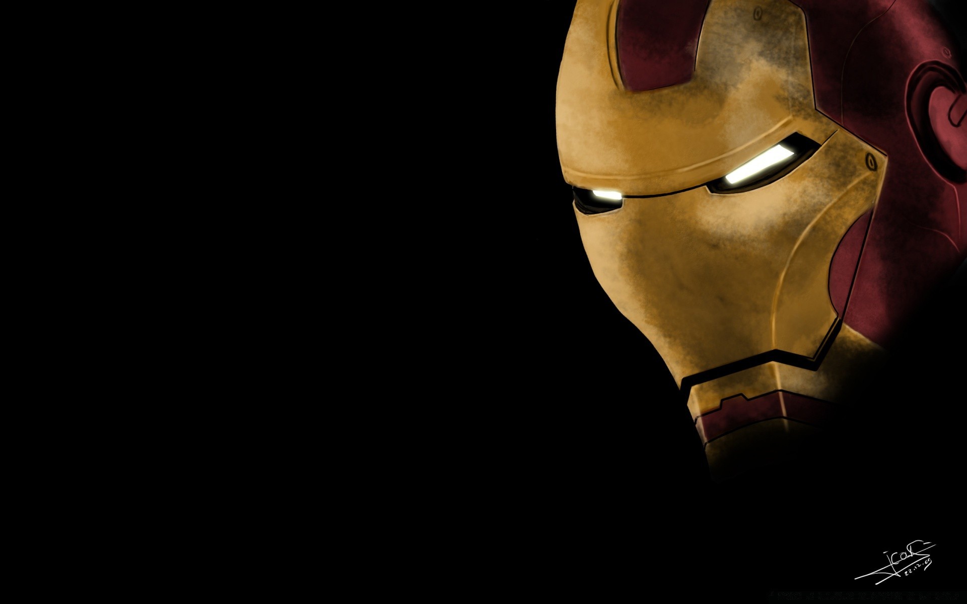 Iron Man Mask Wallpapers