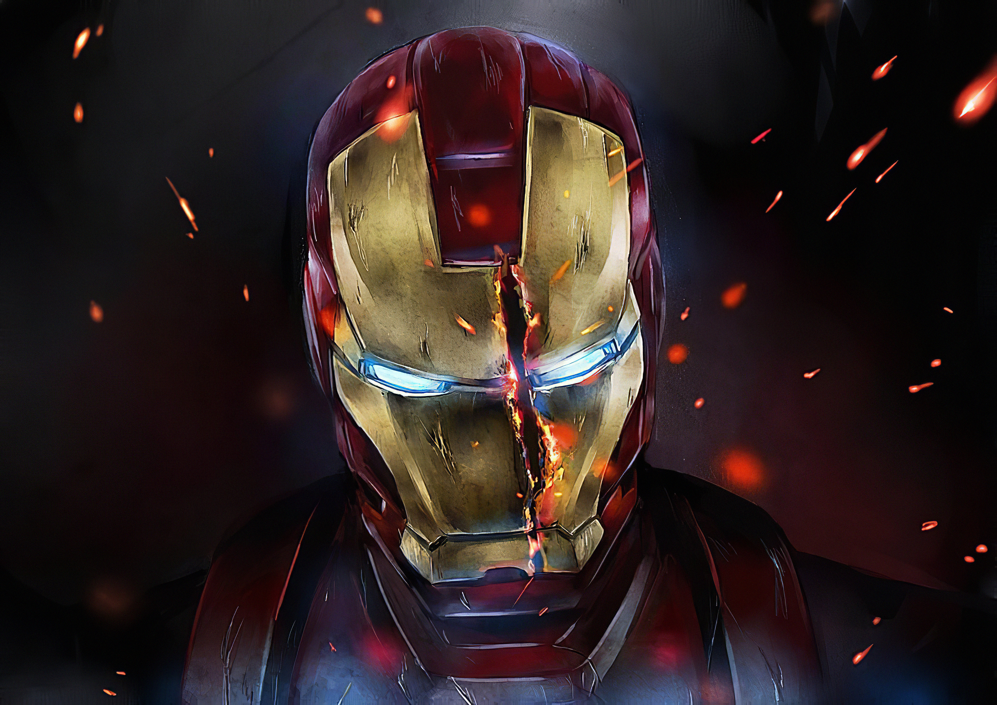 Iron Man Mask Wallpapers