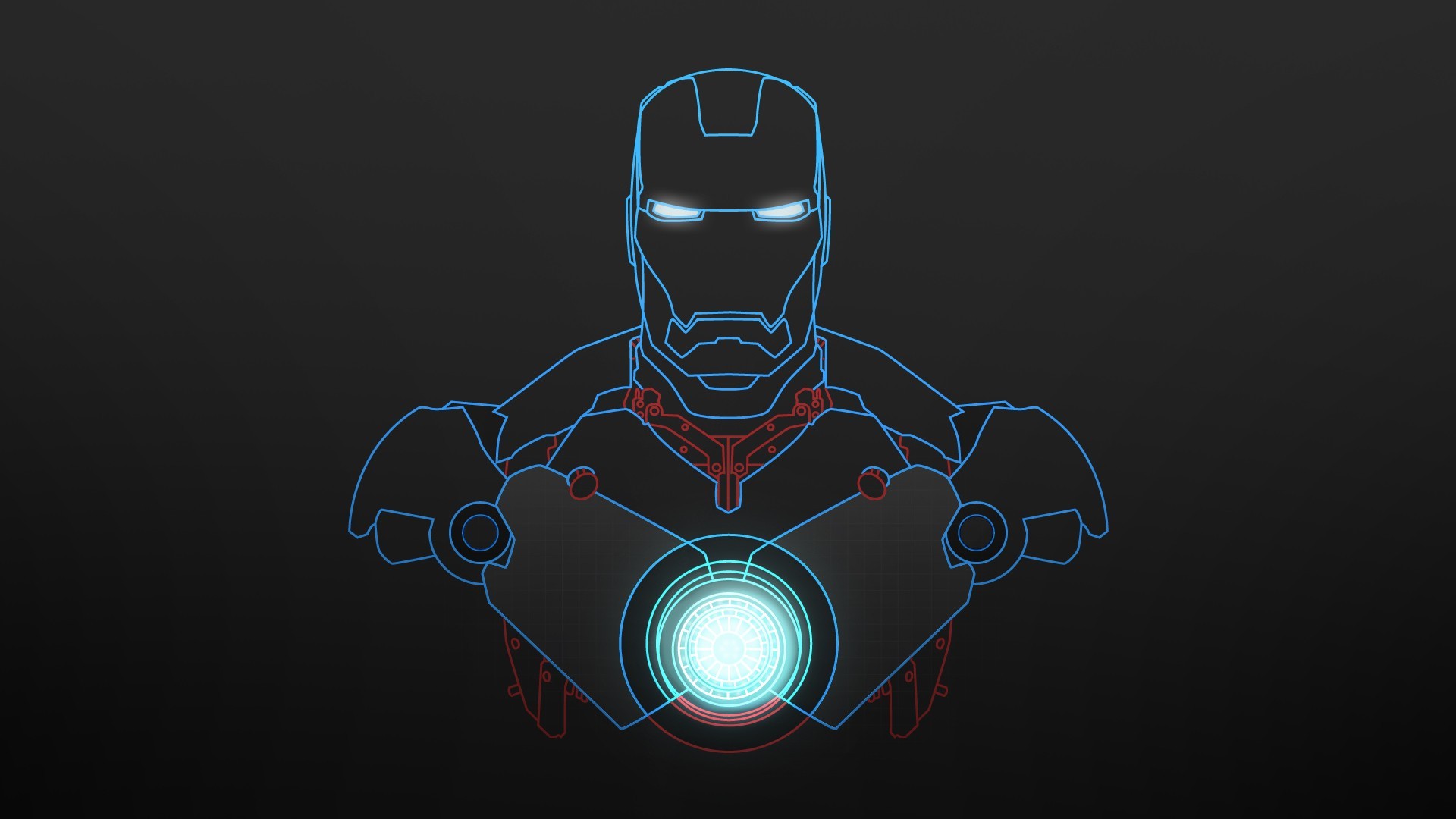 Iron Man Minimal Wallpapers