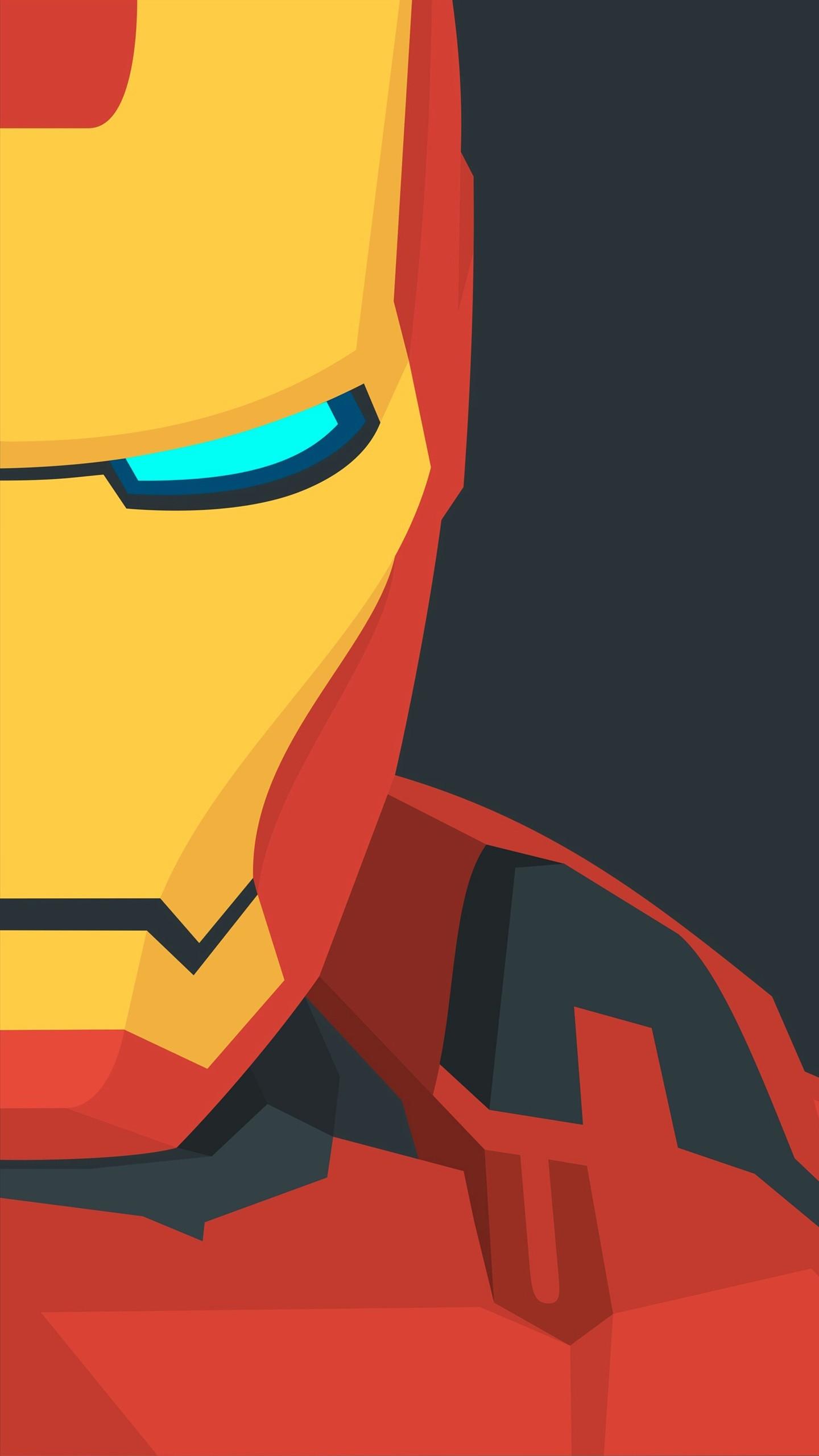 Iron Man Minimalist Wallpapers