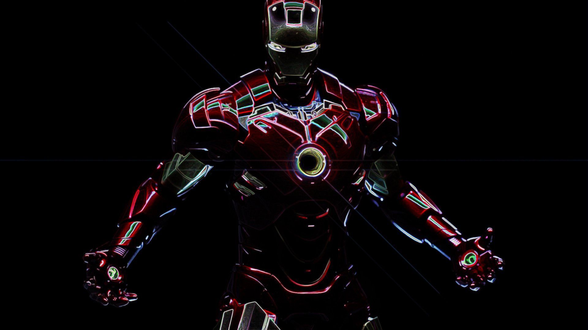 Iron Man Minimalist Wallpapers