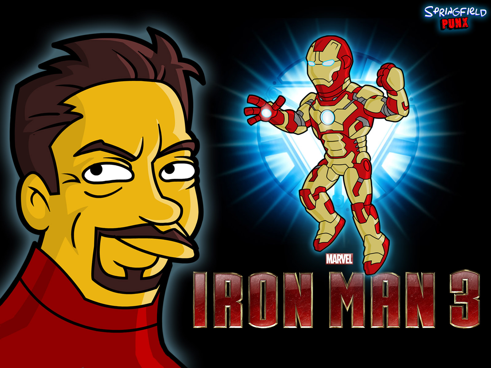 Iron Man Simpsons Wallpapers