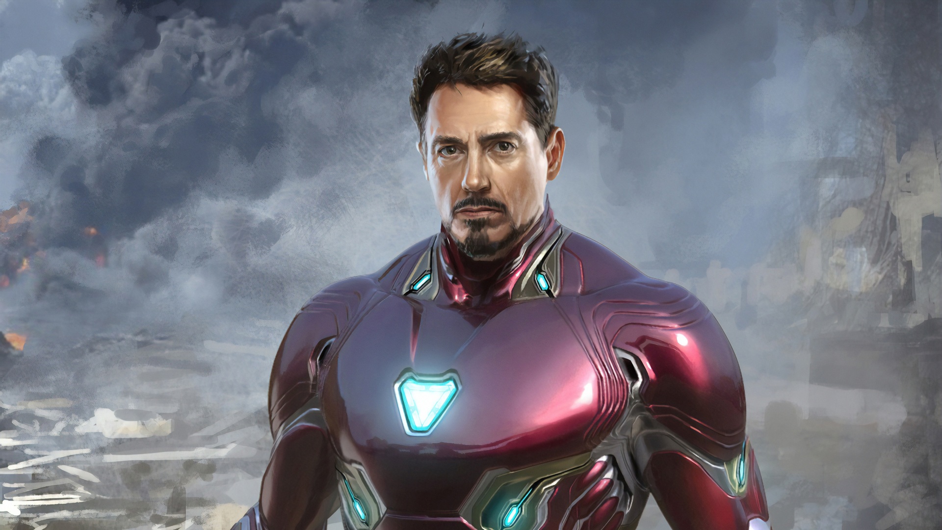 Iron Man Snapping His Fingers Wallpapers