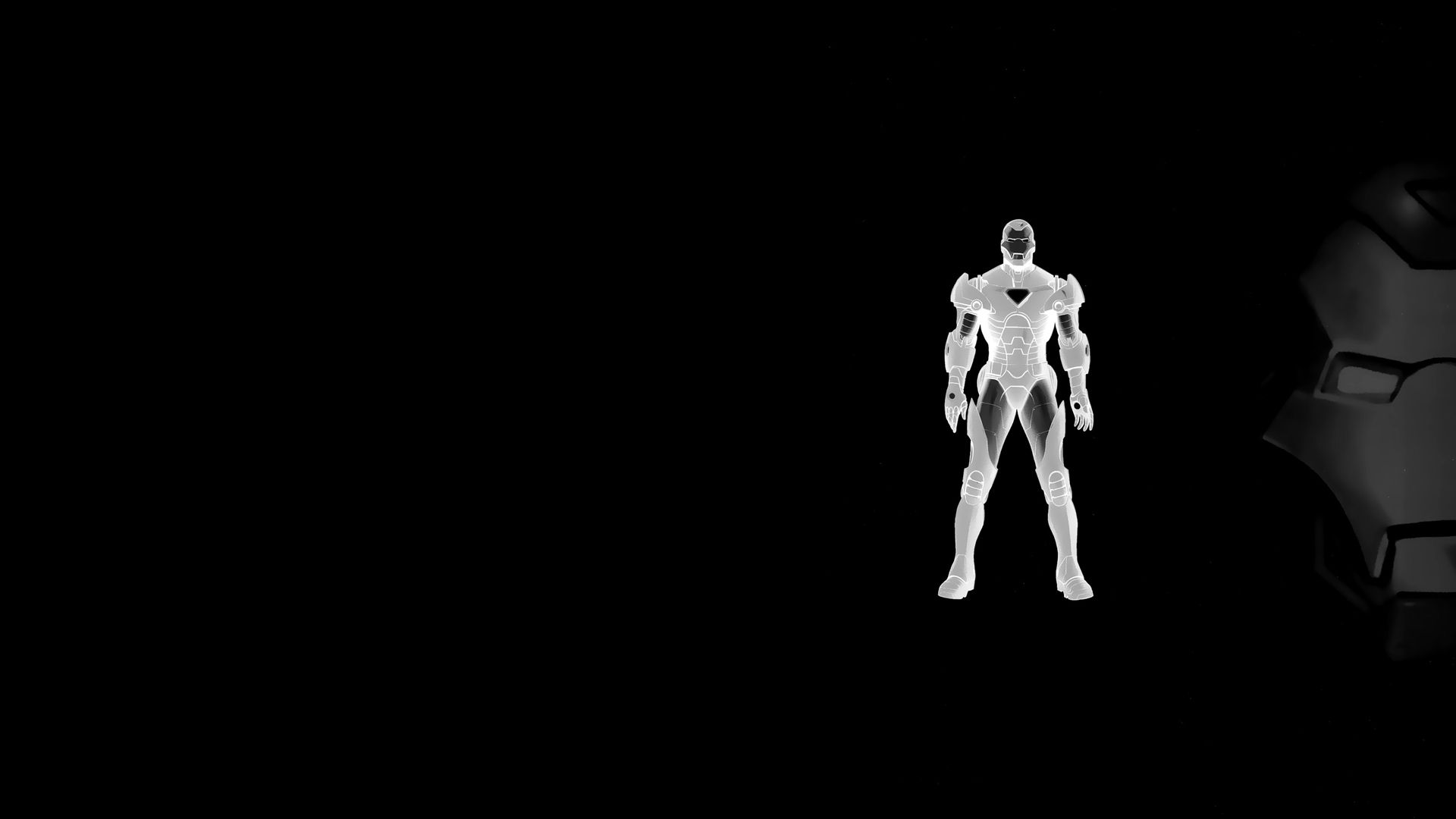 Ironman Black And White Wallpapers